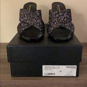 Saint Laurent LouLou mule sanda